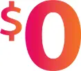 Zero dollars Icon
