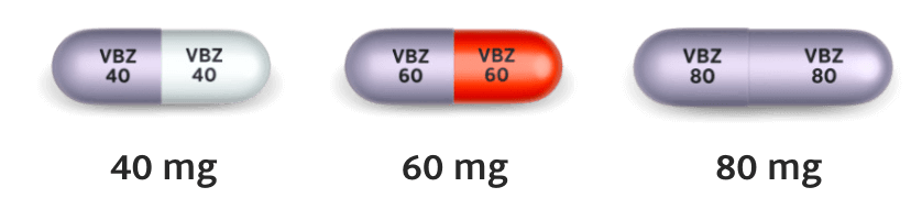 Valbenazine capsules