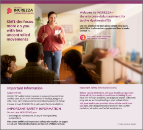 INGREZZA Patient Treatment Brochure