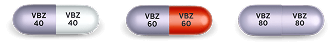 INGREZZA (valbenazine) 40mg capsule, 60mg capsule, and 80mg capsule