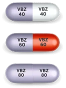 INGREZZA (valbenazine) 40mg capsule, 60mg capsule, and 80mg capsule